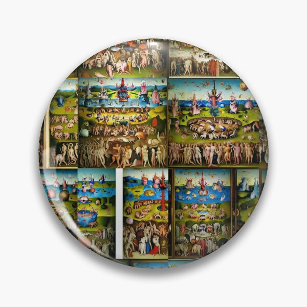 The Garden of Earthly Delights Pin