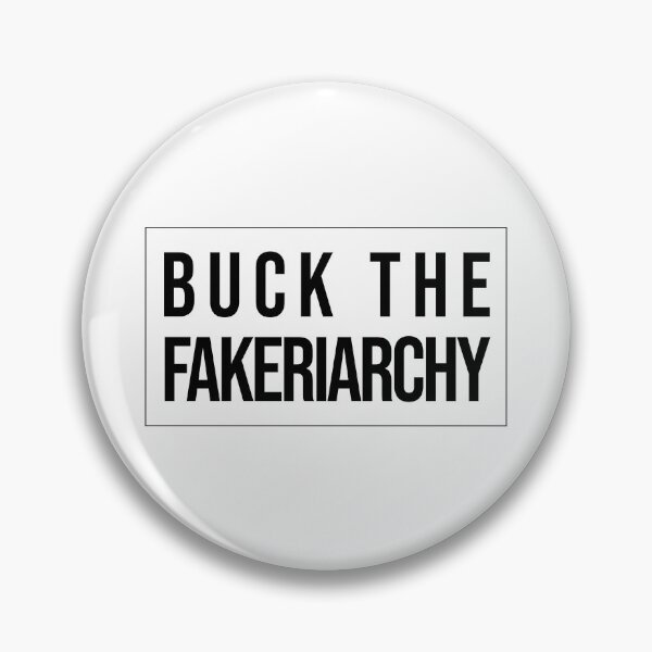 Item preview, Buck the Fakeriarchy - White Background designed and sold by AlyssaAdamz.