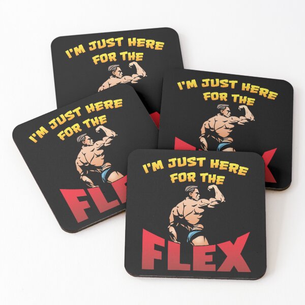 Item preview, I'm Just Here for The Flex - Apparel designed and sold by LatinSaint.