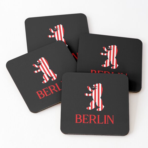 Item preview, Berlin Striped Red designed and sold by VRedBaller.