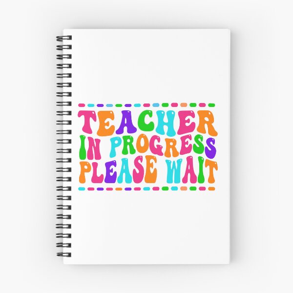 Item preview, Student Teacher Groovy Design Stylish Teacher in Progress designed and sold by design880.