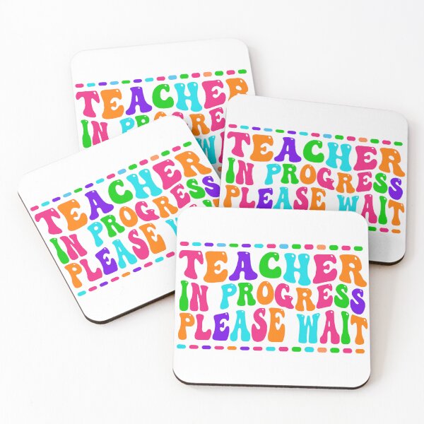Item preview, Student Teacher Groovy Design Stylish Teacher in Progress designed and sold by design880.