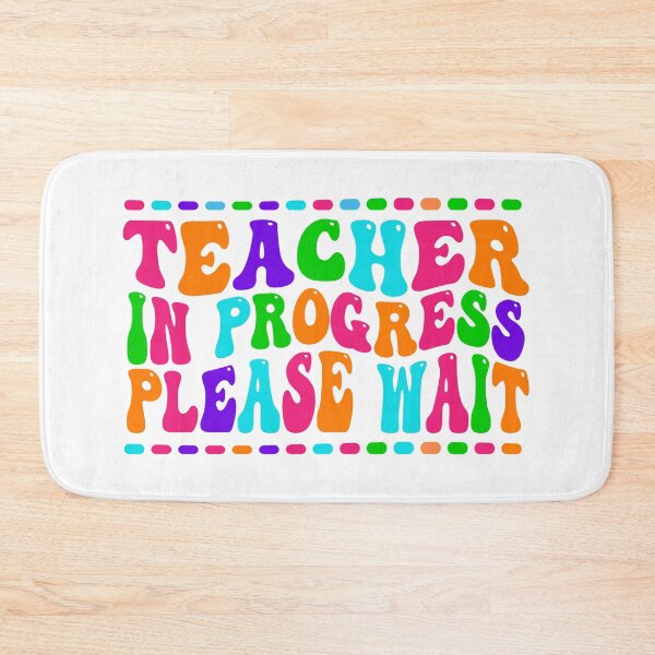 Item preview, Student Teacher Groovy Design Stylish Teacher in Progress designed and sold by design880.