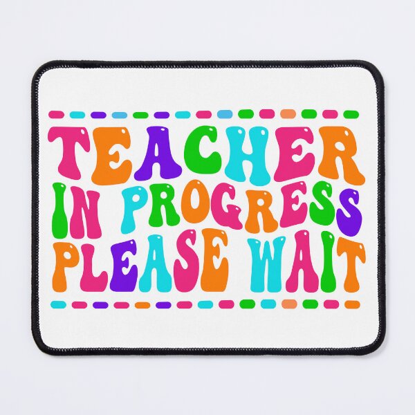 Item preview, Student Teacher Groovy Design Stylish Teacher in Progress designed and sold by design880.