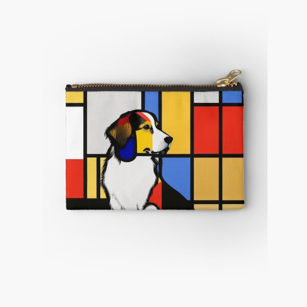Item preview, piet mondrian dog designed and sold by Animally-Ai.