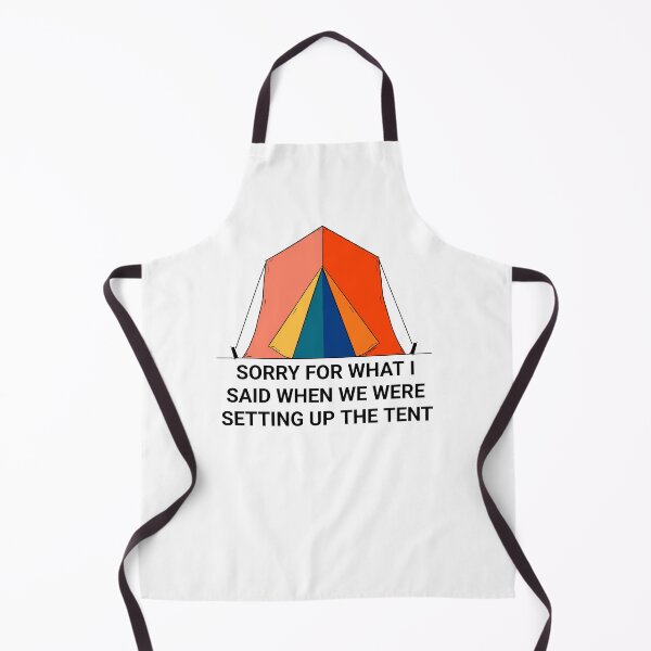 Item preview, Funny Camping Illustration designed and sold by KKDart.