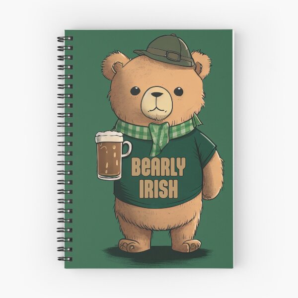Item preview, Bearly Irish designed and sold by Animally-Ai.