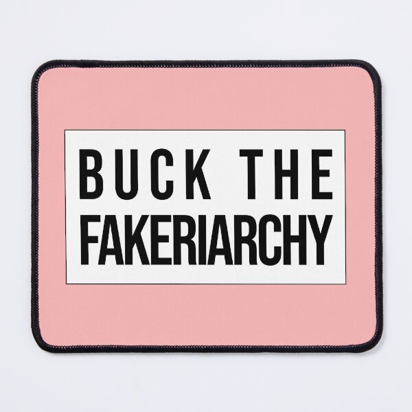 Item preview, Maddie's Buck the Fakeriarchy Sticker - Pink Background designed and sold by AlyssaAdamz.