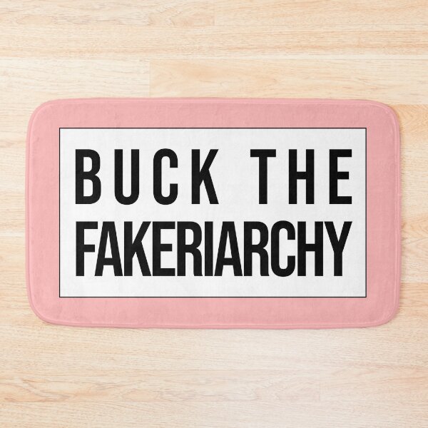 Item preview, Maddie's Buck the Fakeriarchy Sticker - Pink Background designed and sold by AlyssaAdamz.