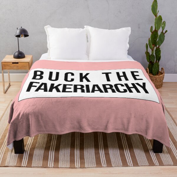 Item preview, Maddie's Buck the Fakeriarchy Sticker - Pink Background designed and sold by AlyssaAdamz.