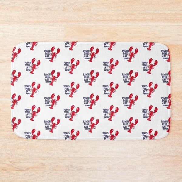 Item preview, Cajun Crawfish Boil Pinch Peel Eat Repeat  designed and sold by The Junto Shop.