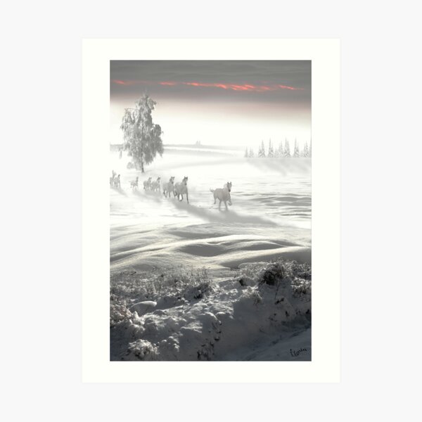 White Spirit Art Print