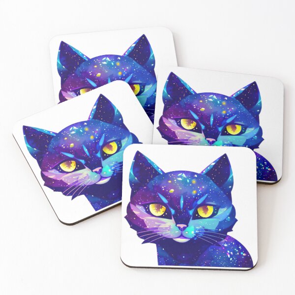 Item preview, Galaxy Space Cat #2 designed and sold by EdeniaArtStudio.