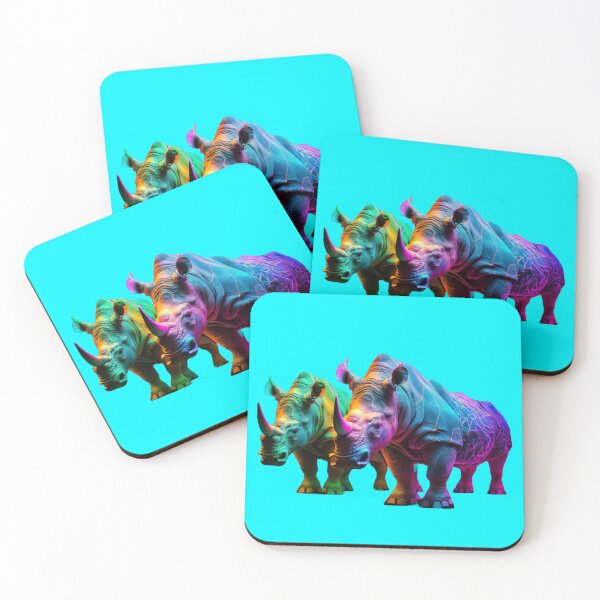 Item preview, Wonderful and Beautiful Rhinos designed and sold by GloriousArtSKD.