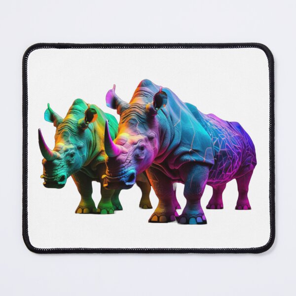 Item preview, Wonderful and Beautiful Rhinos designed and sold by GloriousArtSKD.