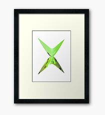 green Framed Print
