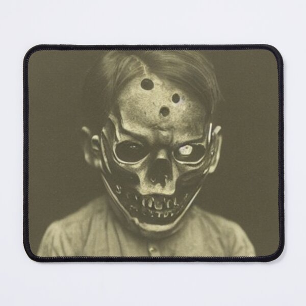 Item preview, The Boy with A Skull Face and Bullet Holes in his Head. designed and sold by Deeteeh.