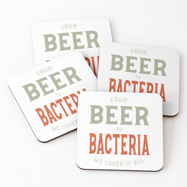 Item preview, Microbiology From Beer to Bacteria designed and sold by whyitsme.