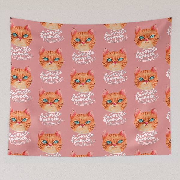 Item preview, Favorite people - the cat designed and sold by LUJI PATTERN ATELIER .