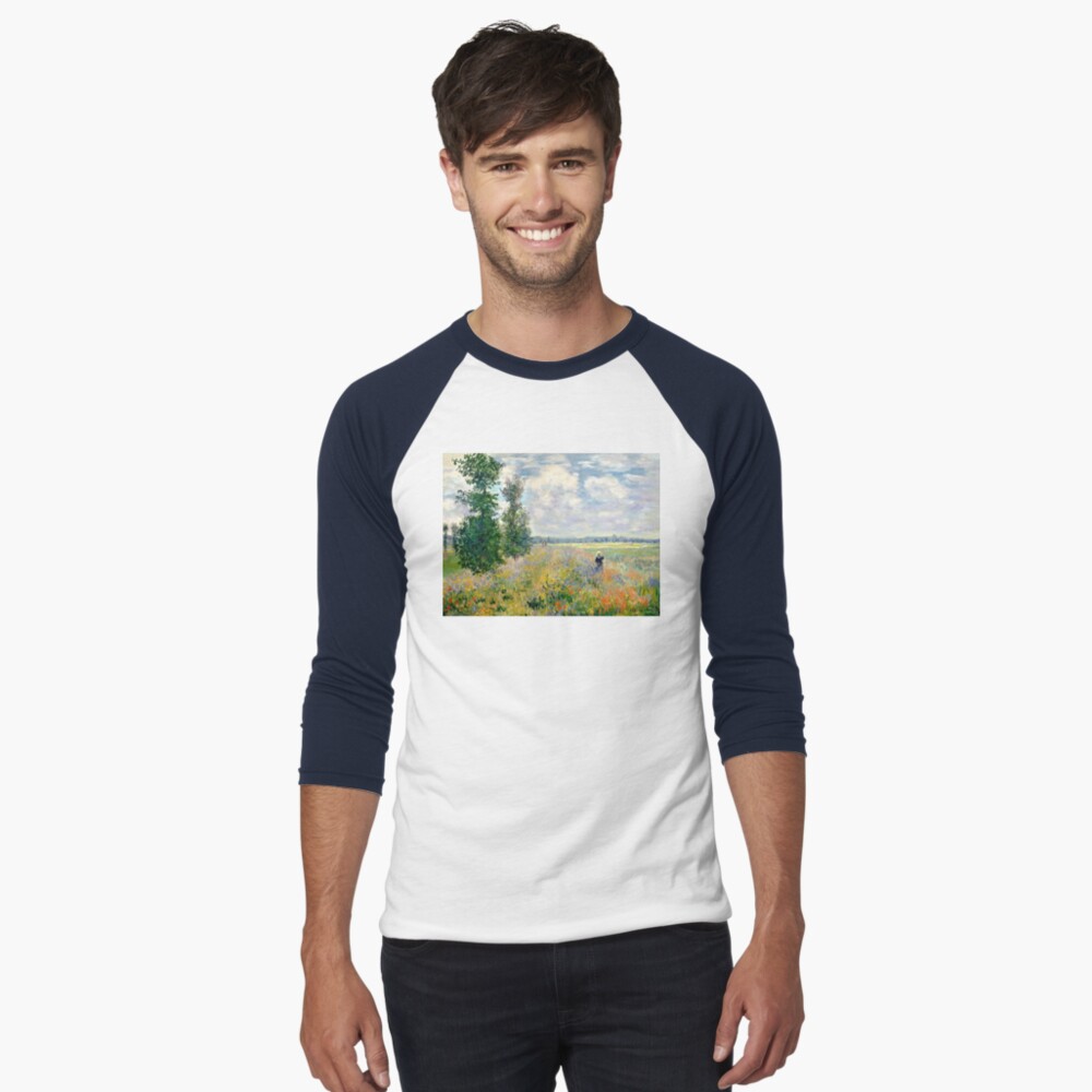 Item preview, Baseball ¾ Sleeve T-Shirt designed and sold by VintageArchive.