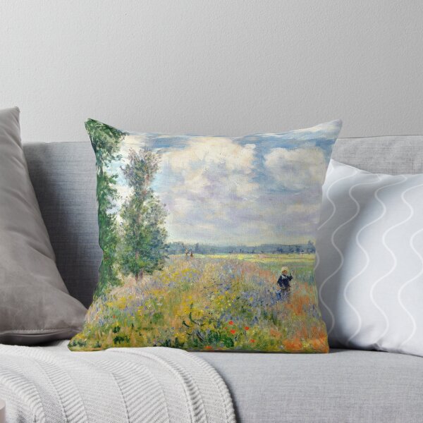 Item preview, Poppy Fields near Argenteuil by Claude Monet designed and sold by VintageArchive.