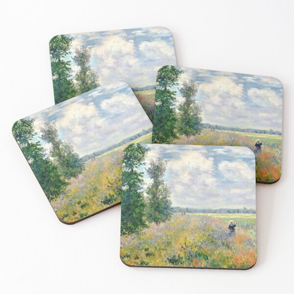 Item preview, Poppy Fields near Argenteuil by Claude Monet designed and sold by VintageArchive.