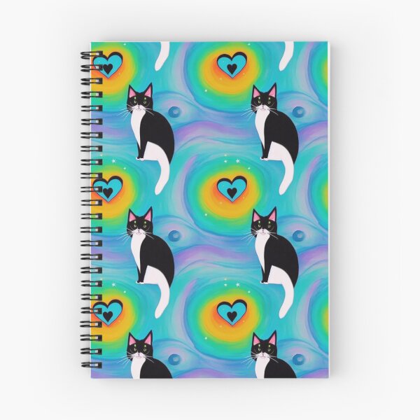 Item preview, With its unique blend of abstract and figurative elements, this tuxedo cat print is a true work of art that is sure to spark joy and admiration in anyone who sees it designed and sold by BrendaDesigner.