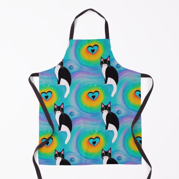 Item preview, With its unique blend of abstract and figurative elements, this tuxedo cat print is a true work of art that is sure to spark joy and admiration in anyone who sees it designed and sold by BrendaDesigner.