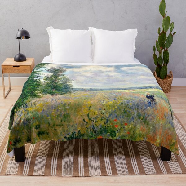 Item preview, Poppy Fields near Argenteuil by Claude Monet designed and sold by VintageArchive.