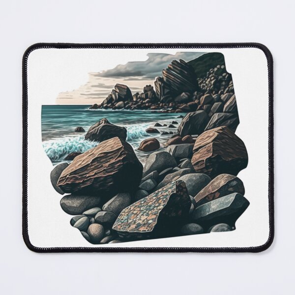 Item preview, Rocky Shoreline Serenity designed and sold by OAK231.