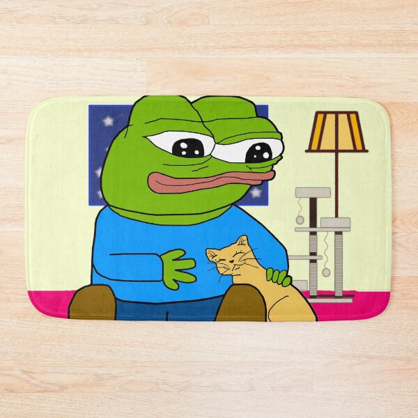 Item preview, Pepe With Cat designed and sold by Slav-Art.
