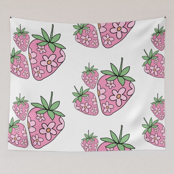 Item preview, groovy strawberries designed and sold by katelynstum.