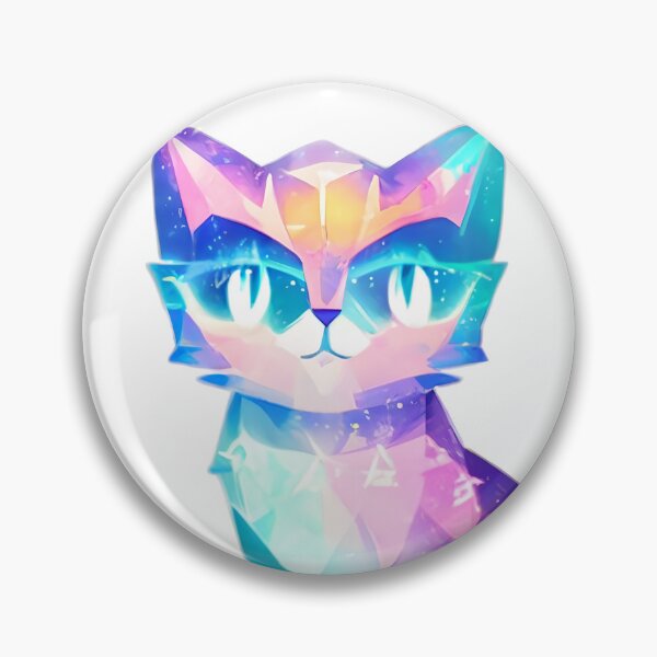 Item preview, Arctic Galaxy Space Cat #2 designed and sold by EdeniaArtStudio.