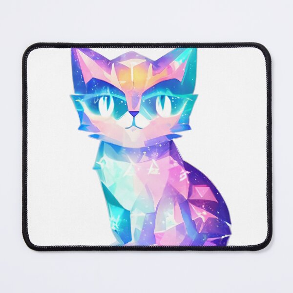 Item preview, Arctic Galaxy Space Cat #2 designed and sold by EdeniaArtStudio.