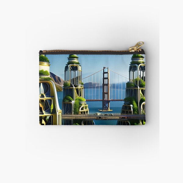 Item preview, Futuristic San Francisco designed and sold by PiaMedeaDigital.