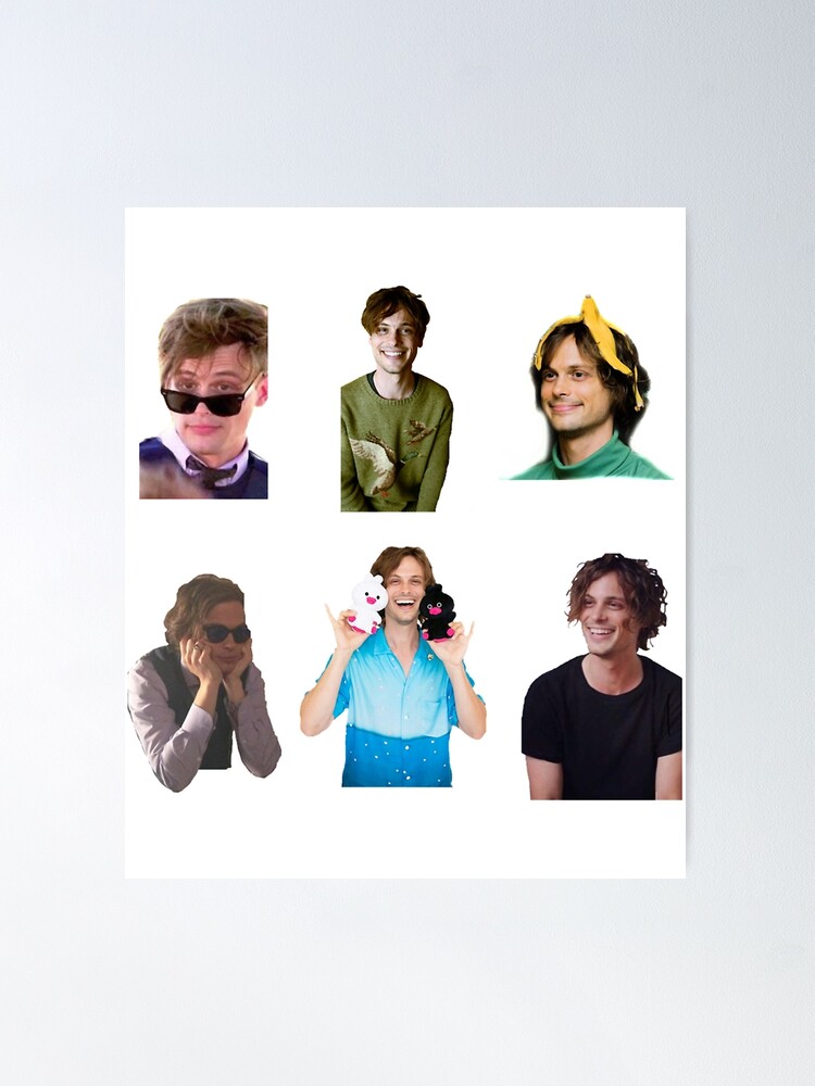 matthew gray gubler  Poster for Sale by mairany