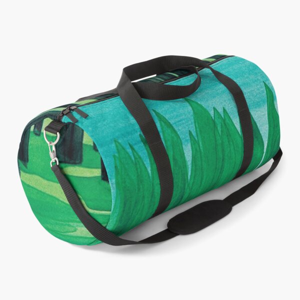 Item preview, Green Grove Turquoise Sky designed and sold by Alexandria Levin.
