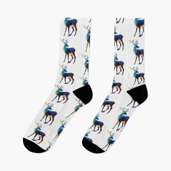Item preview, Colourful and Beautiful Deer   designed and sold by GloriousArtSKD.