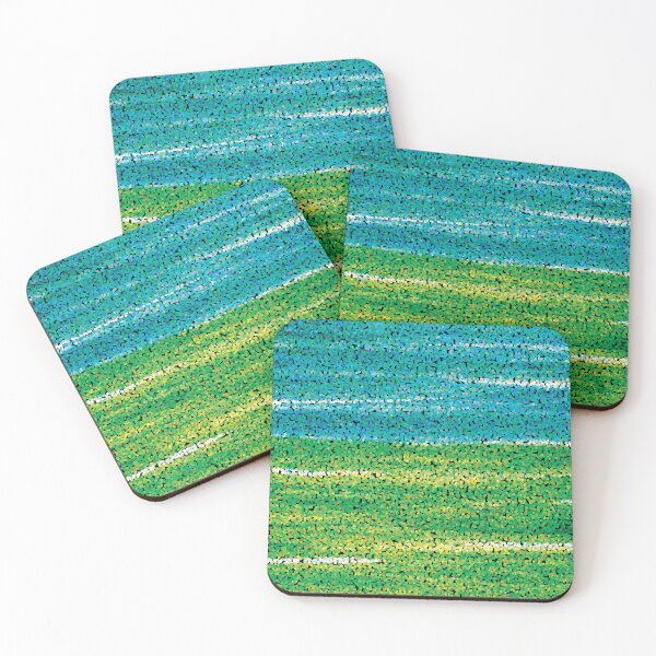 Item preview, Green Pebble Beach designed and sold by Alexandria Levin.