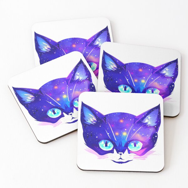Item preview, Galaxy Space Cat #1 designed and sold by EdeniaArtStudio.