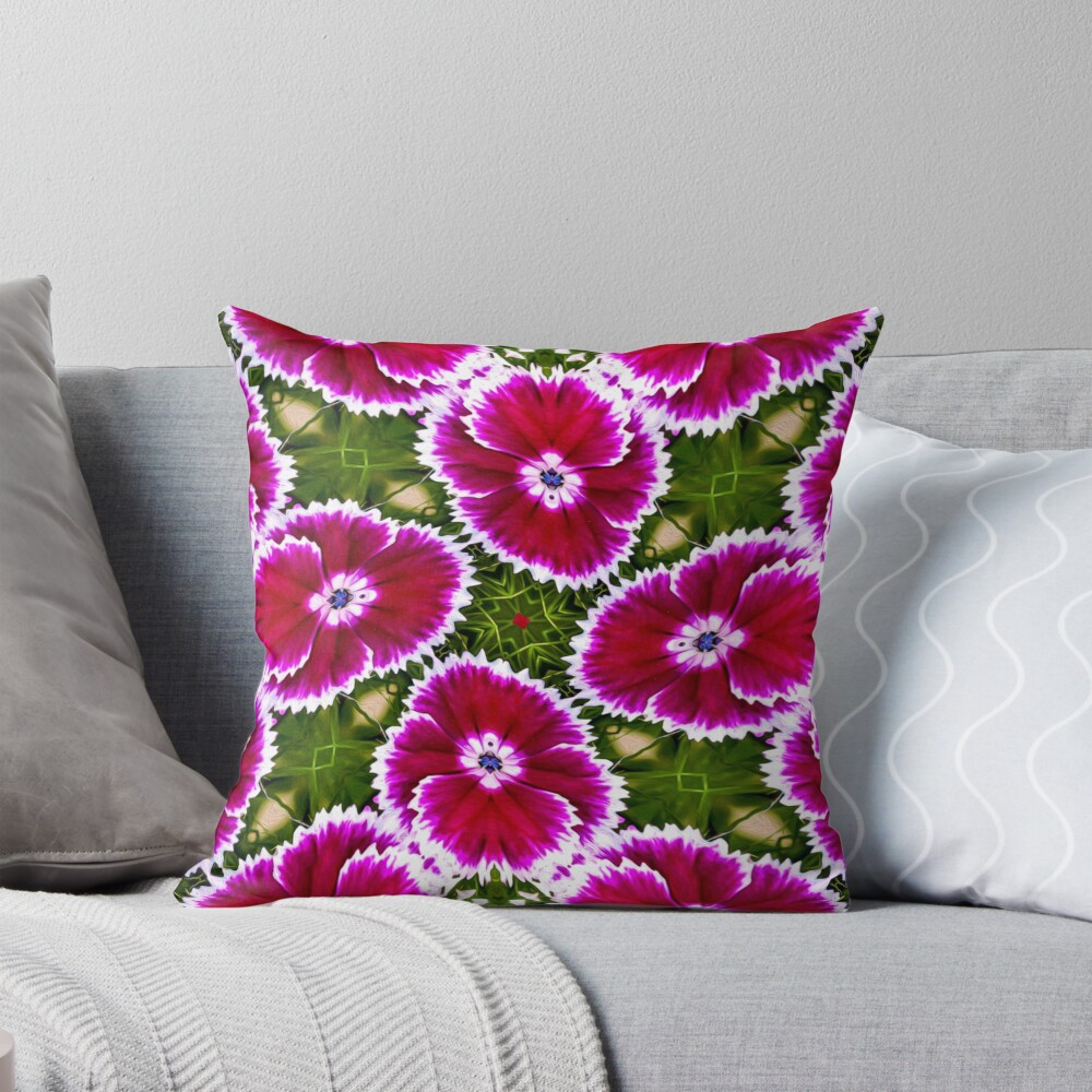 Item preview, Throw Pillow designed and sold by Patternflower.