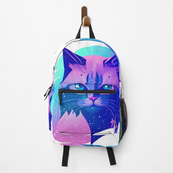 Item preview, Arctic Galaxy Space Cat #3 designed and sold by EdeniaArtStudio.