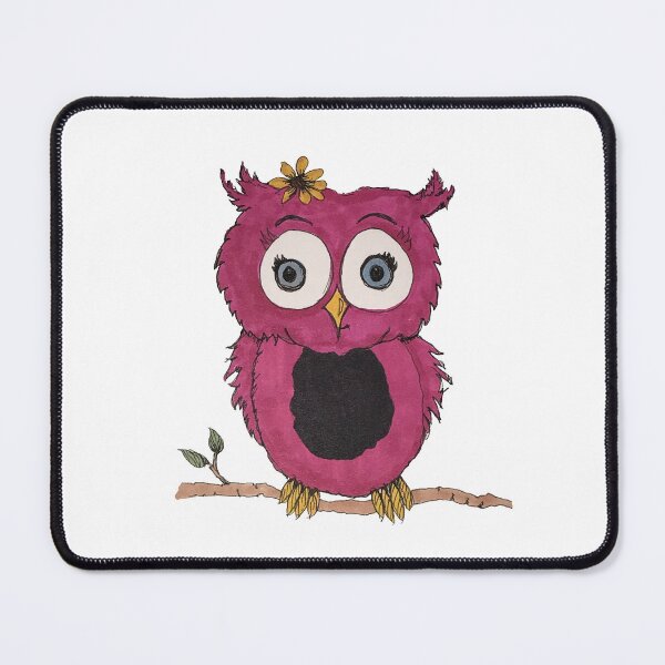 Item preview, Little Pink Owl designed and sold by kandras-art.