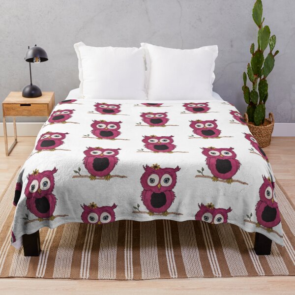 Item preview, Little Pink Owl designed and sold by kandras-art.