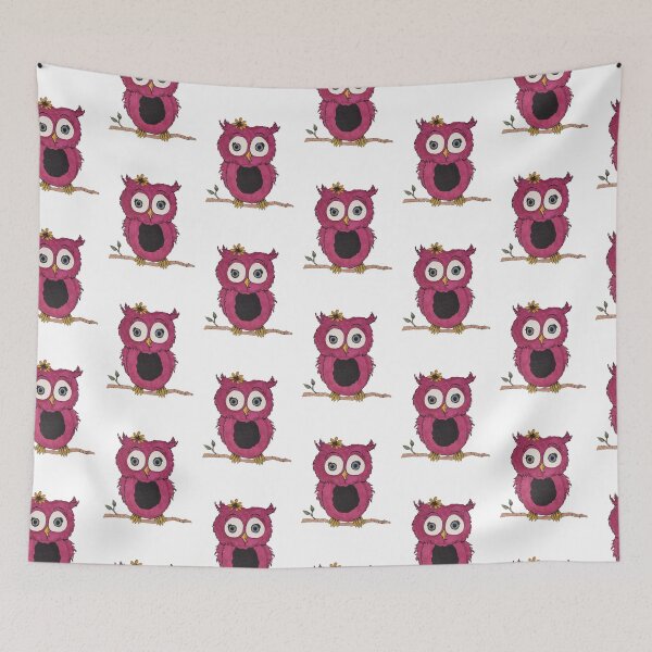 Item preview, Little Pink Owl designed and sold by kandras-art.