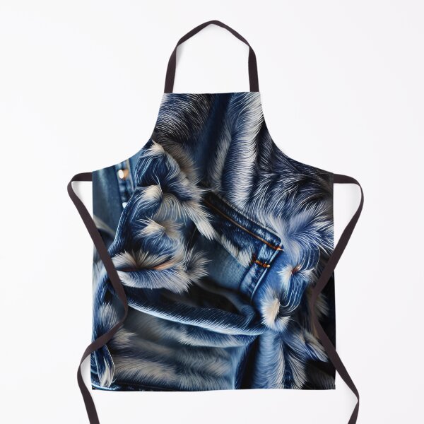 Item preview, Blue Denim Fur designed and sold by Demetria Matthews.