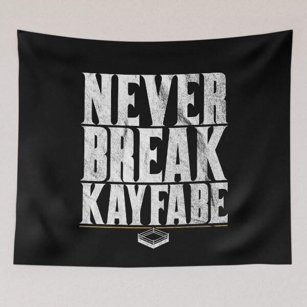 Item preview, Never Break Kayfabe Pro Wrestling Smark Funny designed and sold by mBshirts.