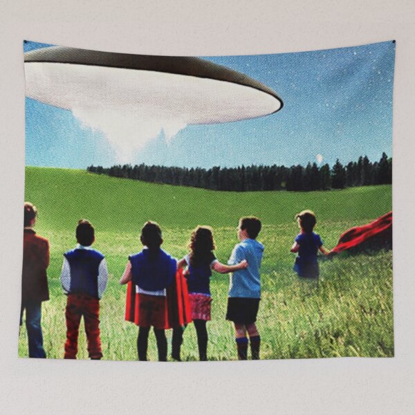 Item preview, Just another field trip | retro UFO aesthetic  designed and sold by spinolator.