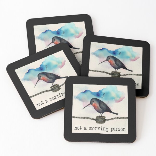 Item preview, Not a morning person designed and sold by The Snarky  Psychologist.