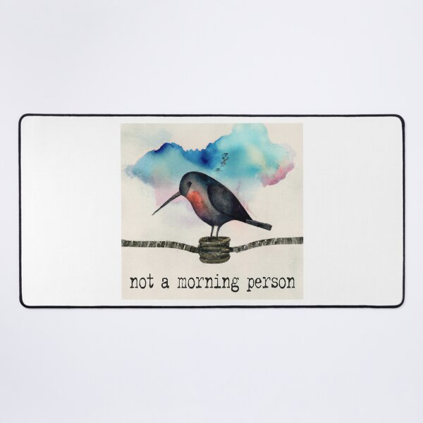 Item preview, Not a morning person designed and sold by The Snarky  Psychologist.